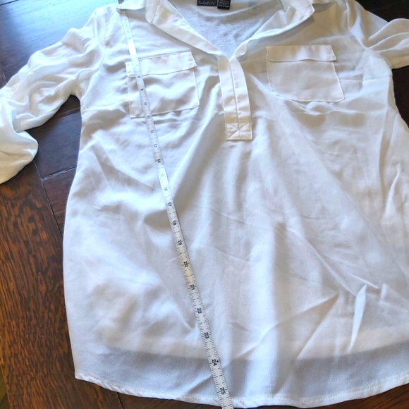 SEDUCTION WHITE BLOUSE/ B2B - Picture 1 of 5